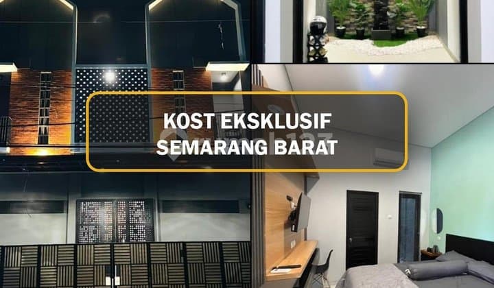 Kost Eksklusif Bangunan Baru di Semarang Barat