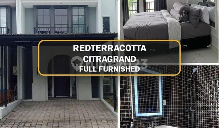 Rumah Cantik 2 Lantai di Redterracotta Citragrand Semarang