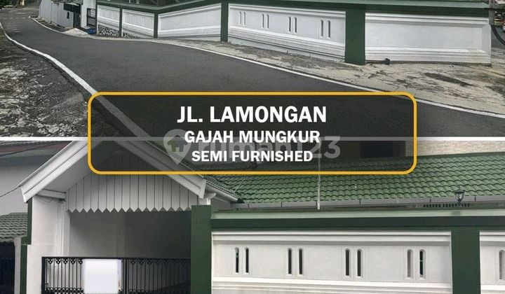 Rumah Besar untuk Usaha atau Tempat Tinggal di Gajah Mungkur