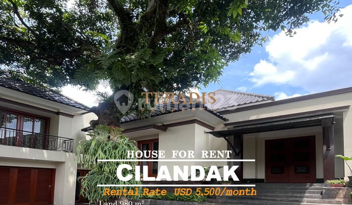 For Rent: House with Swimming Pool in Cilandak Area