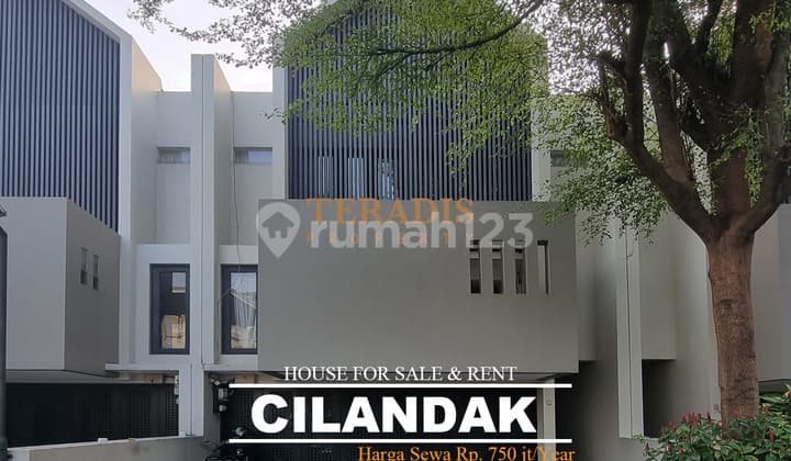 DIJUAL RUMAH MINIMALIS TROPICAL DI KAWASAN CILANDAK