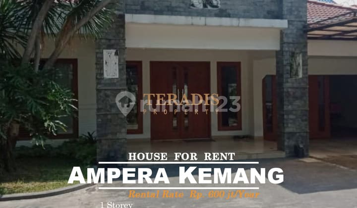 For Rent: Spacious House in Ampera Kemang Area