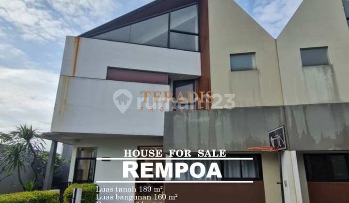 For Sale Modern Minimalist House Within Rempoa Cluster