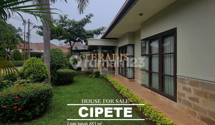 DIJUAL RUMAH DALAM COMPOUND KAWASAN CIPETE