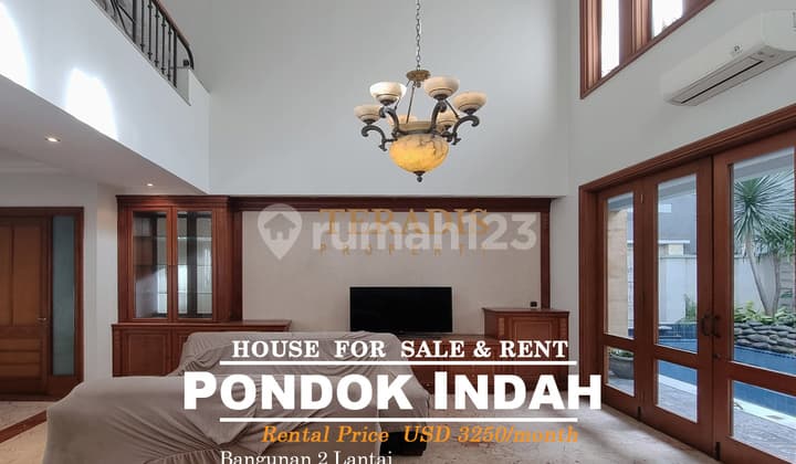 For Sale and Rent Modern House in Pondok Indah Area