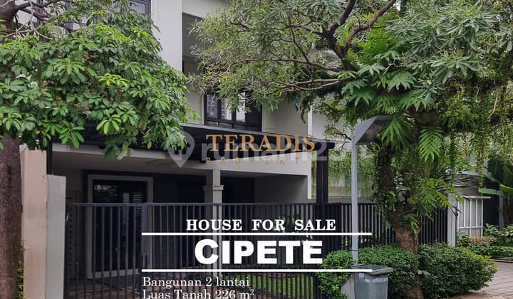 Dijual Rumah Siap Huni Dalam Townhouse di Kawasan Cipete Cilandak