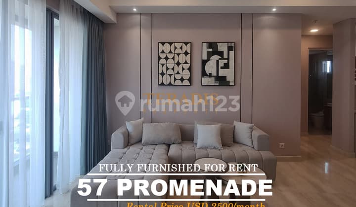 DI SEWAKAN APARTEMEN 57 PROMENADE JAKARTA PUSAT
