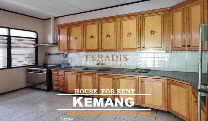House for Rent with Spacious Yard in Kemang Area