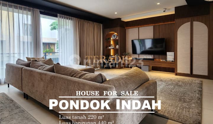 Dijual Townhouse Cantik Pondok Pinang Dekat Pondok Indah & Pintu Tol