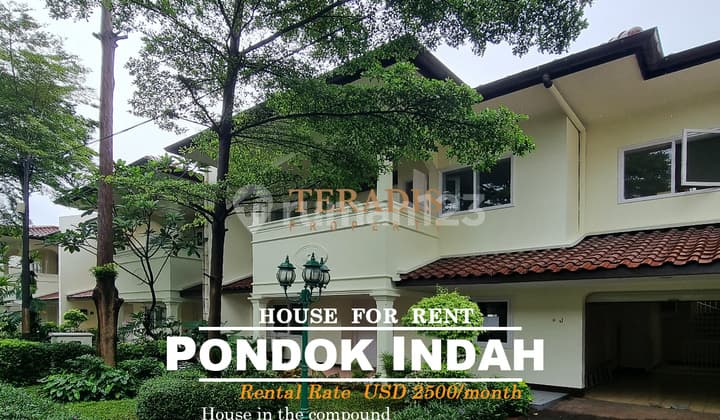 Disewakan Rumah Dalam Compound Dikawasan Pondok Indah