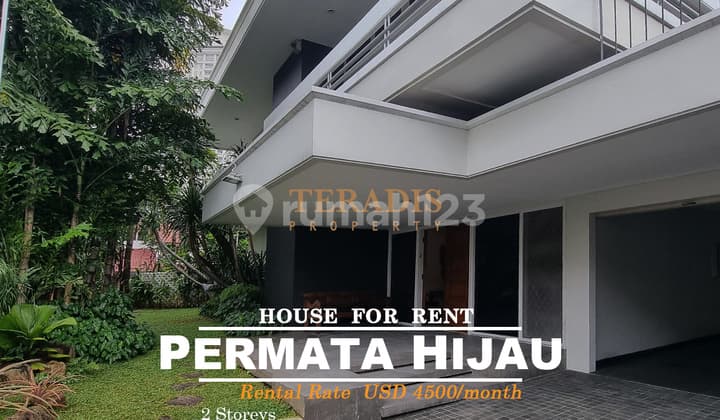 Disewakan Rumah di Kawasan Berkelas Permata Hijau
