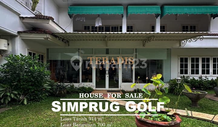 For Sale, Large Land House in the Elite Simprug Golf Area