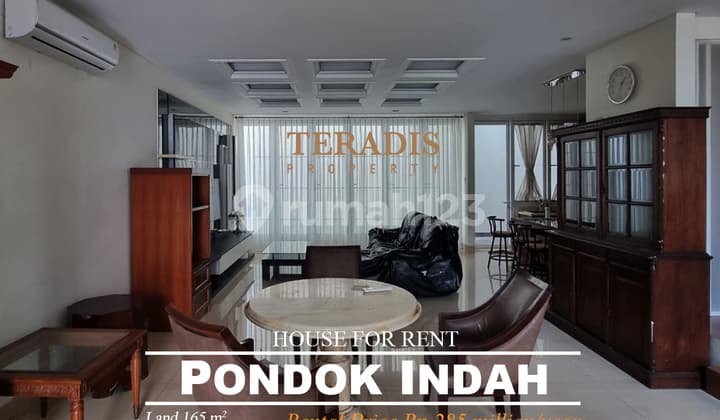 DISEWAKAN RUMAH MODERN DI KAWASAN PONDOK INDAH