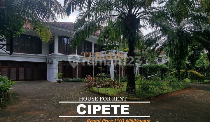 DISEWAKAN RUMAH DI KAWASAN CIPETE SELATAN