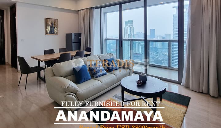 DI SEWAKAN APARTEMEN ANANDAMAYA SUDIRMAN