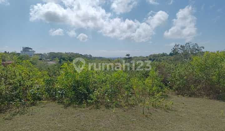 Hill S Land For Leasehold With Ocean View Gwk Statue Kutuh Jimbaran