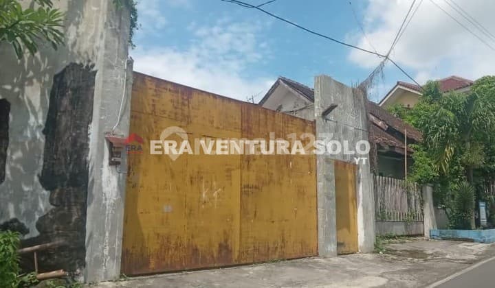 Tanah Pekarangan Strategis Pucangsawit Jebres