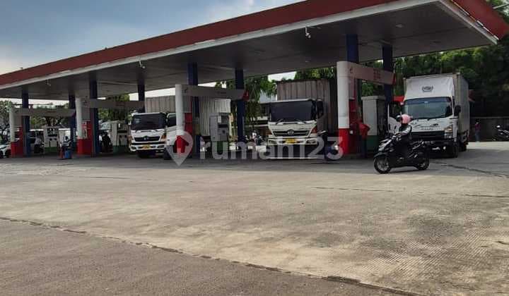 Dijual Spbu Aktif Beroperasi Jl Raya Serpong BSD City
