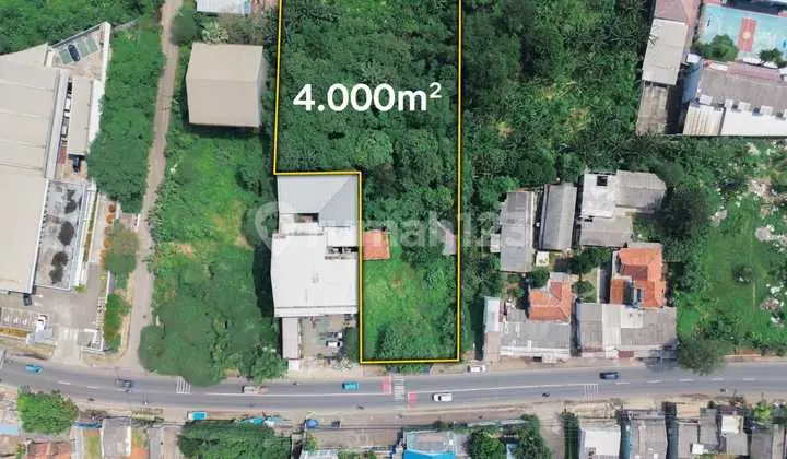 Tanah Narogong Bekasi Cocok Gudang Dijual Lokasi Strategis