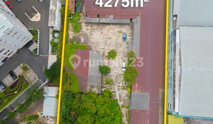 Suitable Land for Padel Showroom, Strategic Location Ancol North Jakarta