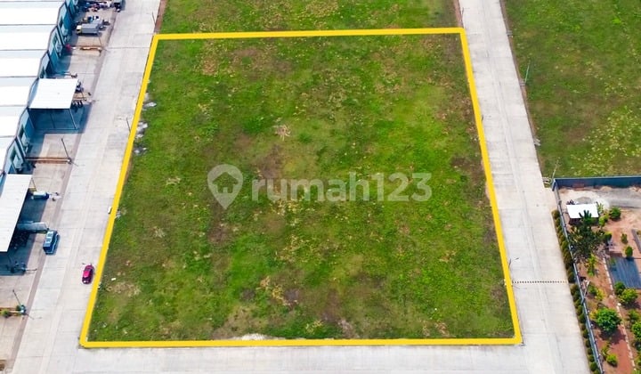Dijual Kavling Tanah Pergudangan Angkasa Airport Banten Tangerang