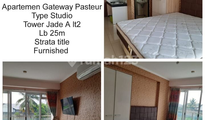 For sale apartment at Gateway Pasteur Bandung
