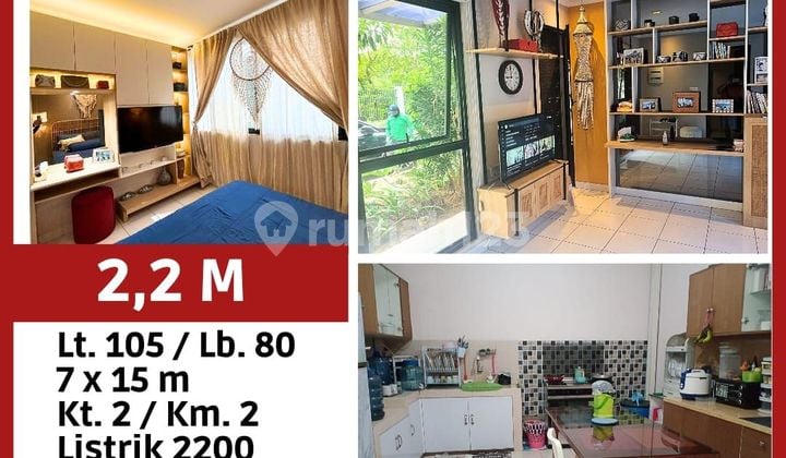 Rumah jual cepat siap huni full furnished di Cluster Dayana Summarecon Bandung