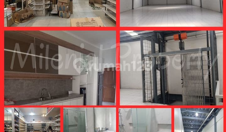 Toko, Rumah Dan Gudang Cocok Untuk Usaha Dan Rumah Tinggal Lokasi Di Mainroad Terusan Kopo Margahayu, Bawa Hoki