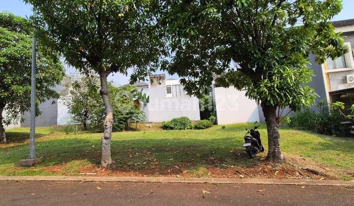 10.5jt Kavling Delatinos Hoek Taman Utara-timur 302m2