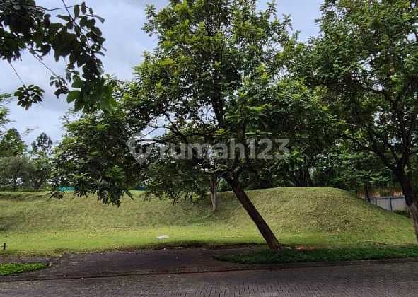 16.5jt De Park Kavling Hoek 637m2 Utara-barat-selatan