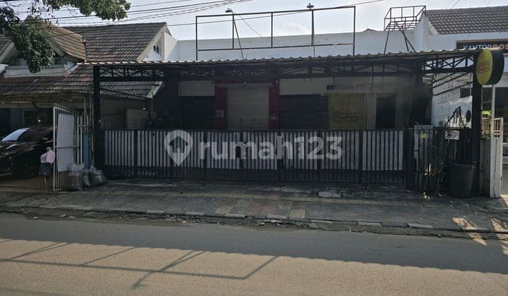3.3m Kencanaloka Rumah Usaha Pinggir Jalan Raya Renovated -yg-