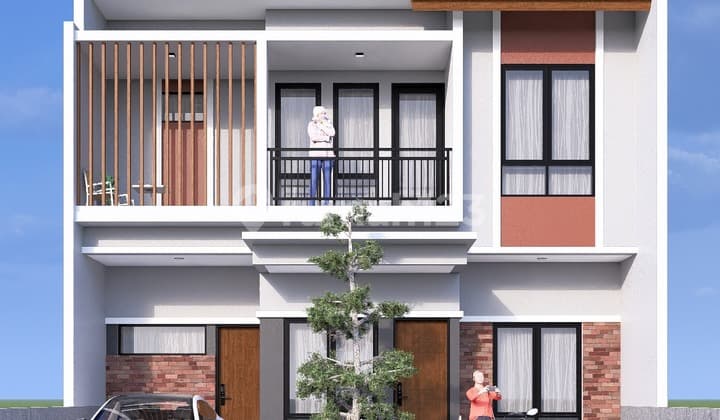 2.78 M Rumah Kencanaloka Depan Taman Rumah Baru