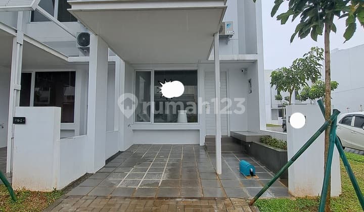 Rumah full furnish di Inspirahaus di cluster mewah Tabebuya 2 Lantai Baru full furnish