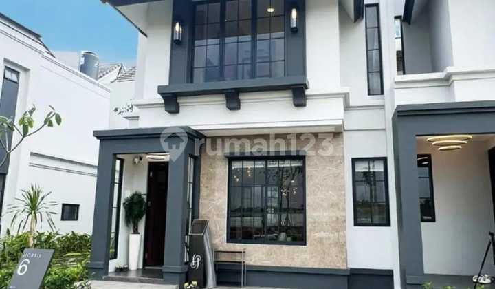 Rumah Baru Desain Cakep Banget Siap Huni Lokasi Strategis
