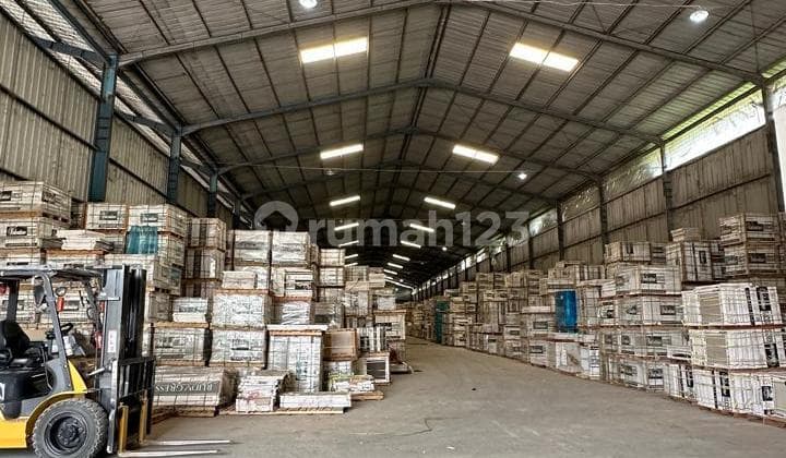 Gudang Luas di Bogor Lokasi Strategis Bebas Banjir Siap Pakai