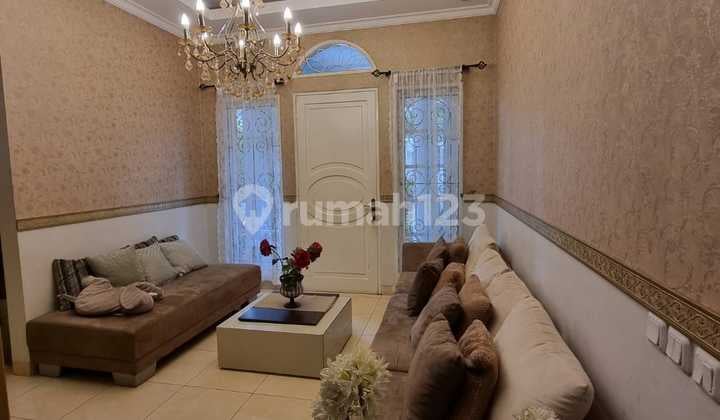 RUMAH CANTIK MEWAH DI BSD PUSPITA LOKA 2 LANTAI LUAS SIAP HUNI