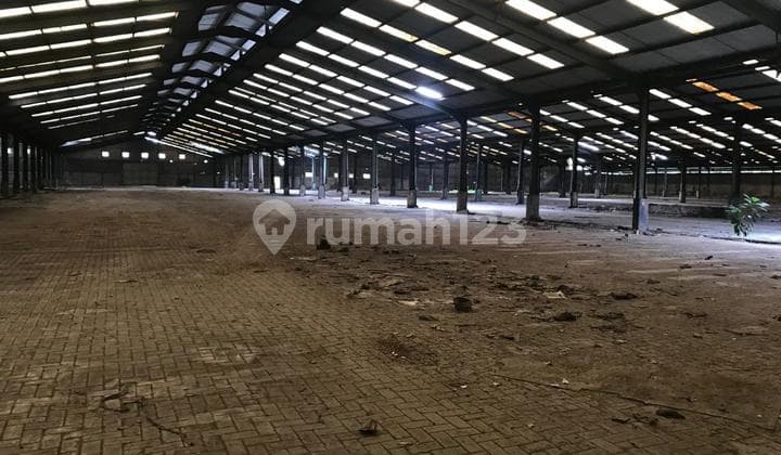 For Sale Gudang+ Lahan Tanah LT22.000 / LB15.000 (5SHM) // 2025L