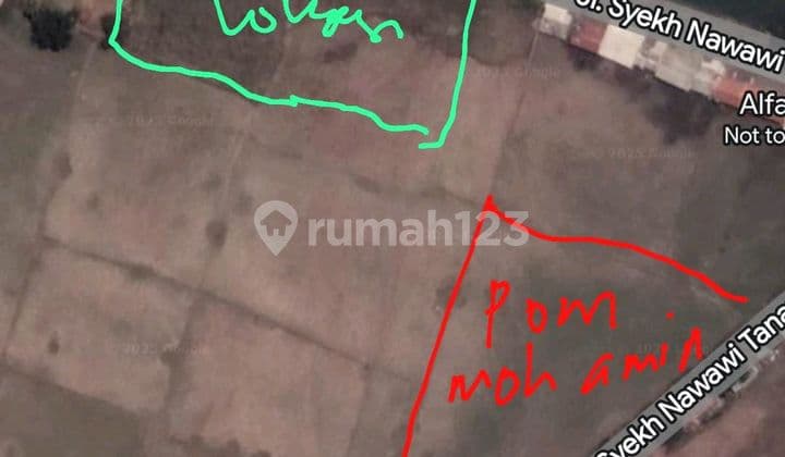 Dijual Tanah Pinggir Jalan Besar 5700 Kronjo Ds Jenggot Shm