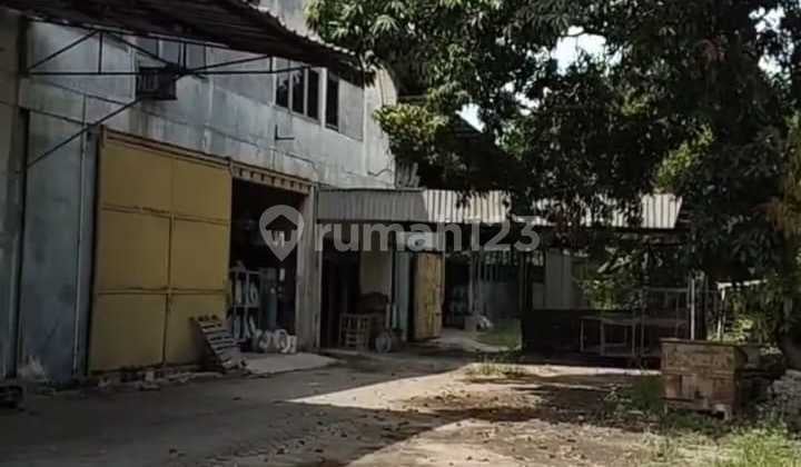 Dijual tanah industri + bonus bangunan tua, Jatiuwung, tanggerang