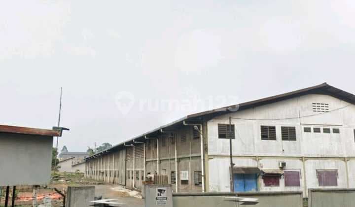 For sale, large industrial warehouse area on Jln. Gajah Tunggal, Pasir Kaya, Banten, Tangerang.