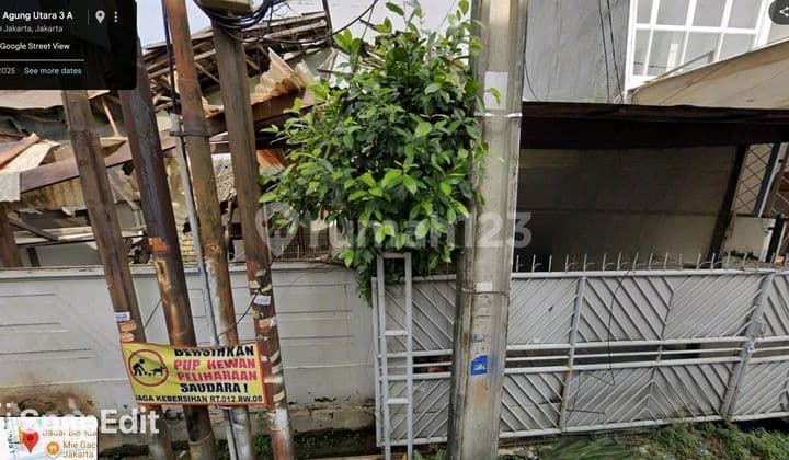 For Sale Land Calculation House In Sunter Agung