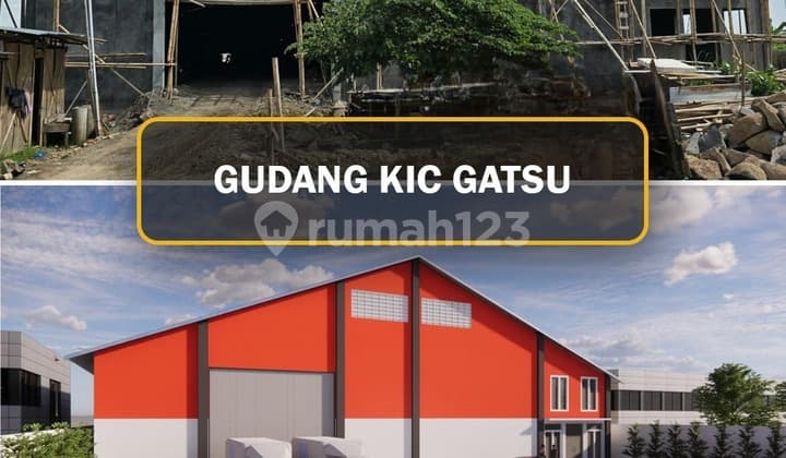 Gudang Lokasi Strategis di Kawasan Industri Candi Gatot Subroto