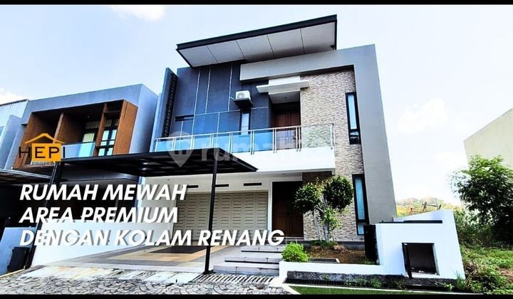Rumah Mewah Area Premium Candi Golf ! View & Swimming Pool