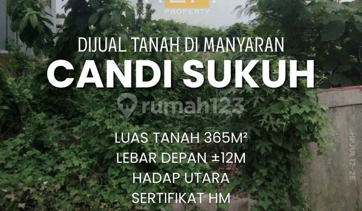 Tanah Kavling Manyaran Dekat Sekolah H. Isriati