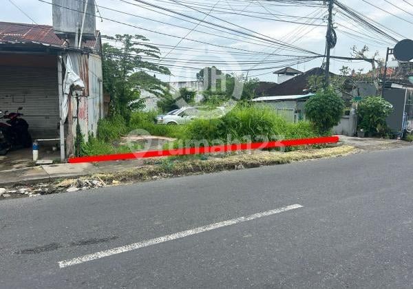 Land in a Busy Area in Padangsambian Kelod with Good Access, Suitable for Business, Close to the Main Roads of Teuku Umar Barat and the Canggu Area
