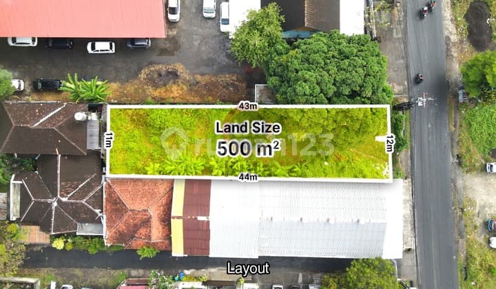 Dijual Tanah Lokasi Strategis Jalan Utama Denpasar Barat