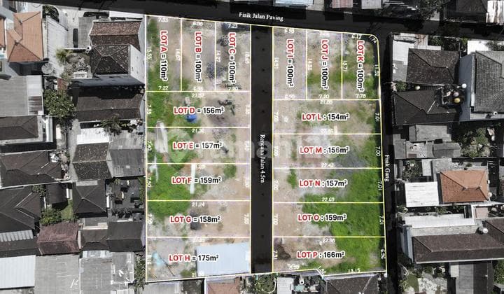 Dijual Tanah Kavling Ditengah Kota Denpasar Cocok Untuk Rumah Tinggal Atau Kosan Elite Di Gatot Subroto Denpasar