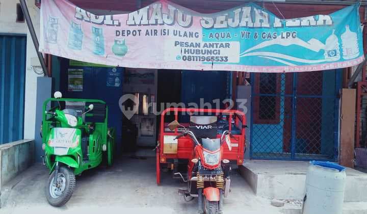 Dijual Cepat Ruko Beserta Usaha Depot Air Minum dan Gas di Bekasi