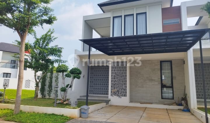 Rumah Mewah 2 Lantai Full Furnish Bagus Bsb City Cluster Hilago Depan Danau, Dekat Unika, Uptownmall, Tol Krapyak, Kawasan Industri, Lingkungan Tenang Adem