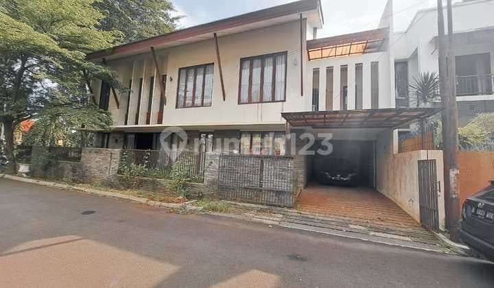 Rumah 2 Lantai Posisi Hook Lingkungan Asri Di Bintaro